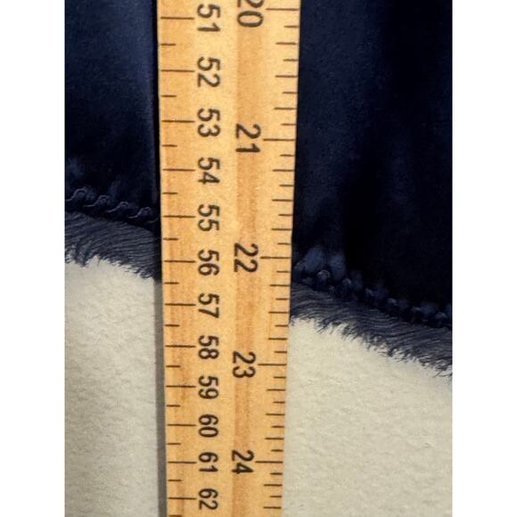 Elie Tahari Navy Bue Silk Blend Embroidered‎ Sleeveless Blouse Size XS Career - Picture 7 of 14